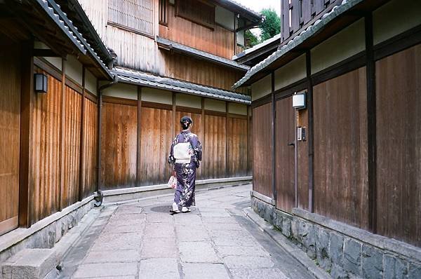 高台寺附近石坂小路