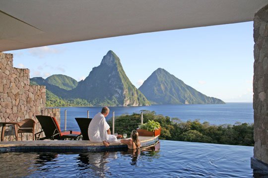 Jade Mountain St Lucia Resort 提供