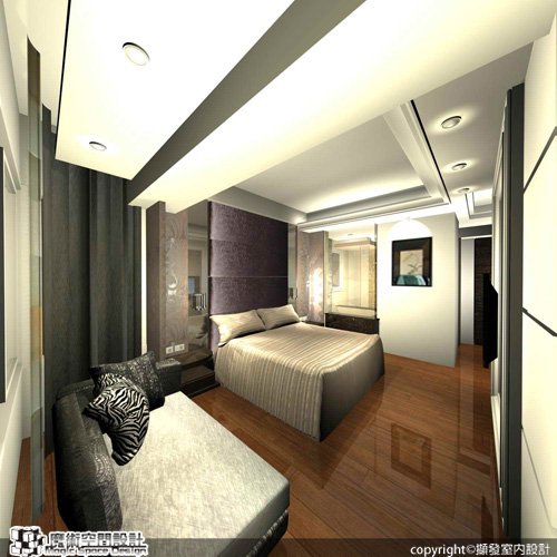 [魔術空間設計]3D室內設計作品-擷發室內設計-林木發 