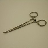 Fine Curved Forceps