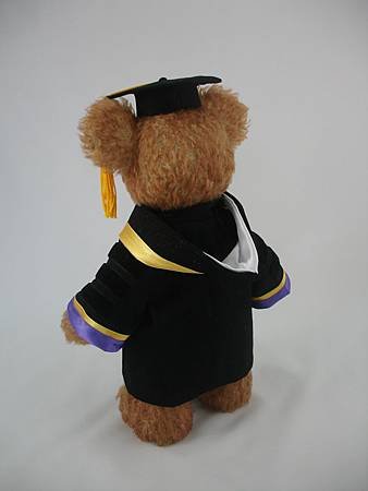 Teddy in Cap and Gown