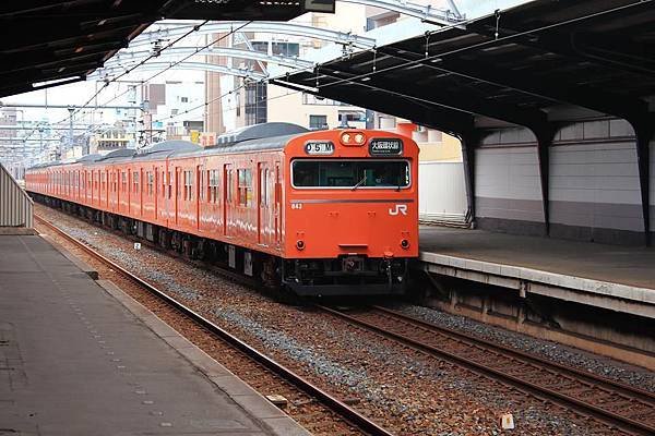 大阪環狀線最後一列103系電車