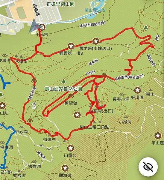 南北柴山串走 四棵榕、盤嶺、山龍溝、長壽園、百獸岩、七崁 2