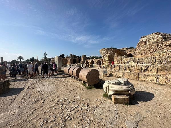 突尼西亞 突尼斯 迦太基遺址〈地中海、亞得里亞海郵輪行 20