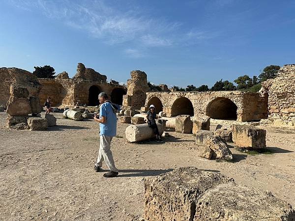 突尼西亞 突尼斯 迦太基遺址〈地中海、亞得里亞海郵輪行 20