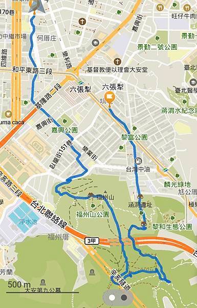 元旦輕裝上登福州山、中埔山，下富陽公園 登遊誌 2024/0