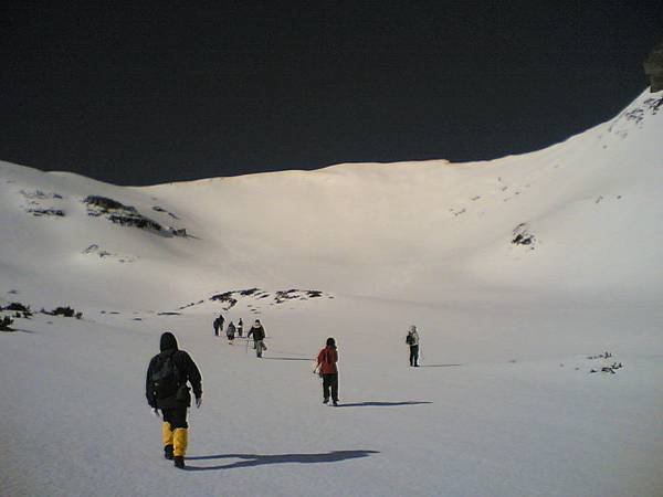 雪山 圈谷