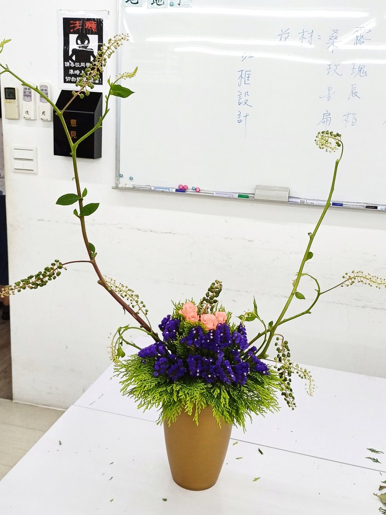 花藝美學班 ~加框設計 113/5/21