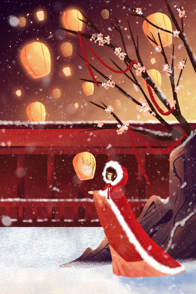 元宵節免費圖片下載｜海報素材｜背景圖｜美編設計底圖｜猜燈謎 鬧元宵 花燈 圖片分享
