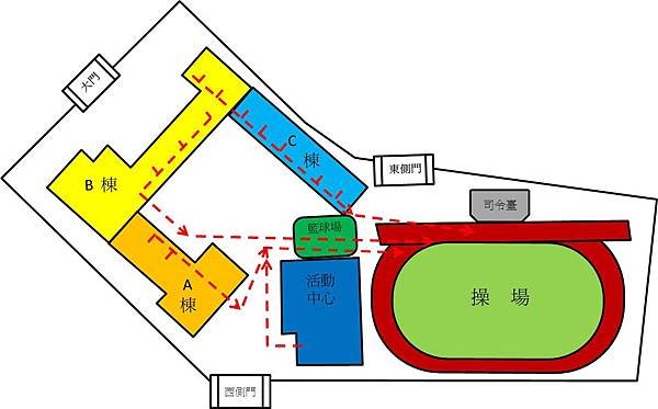 疏散逃生避難地圖