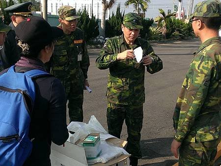 國軍部隊支援雲嘉地區防疫指揮官到場督導