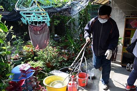 豐原公所關懷獨居長者清掃居家環境