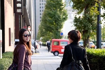 回銀座的路上