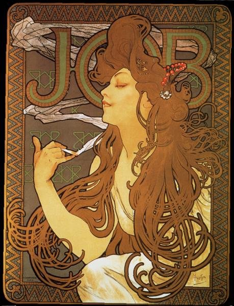 Poster for &apos;Job&apos; cigarette paper 喬勃牌捲煙紙.jpg