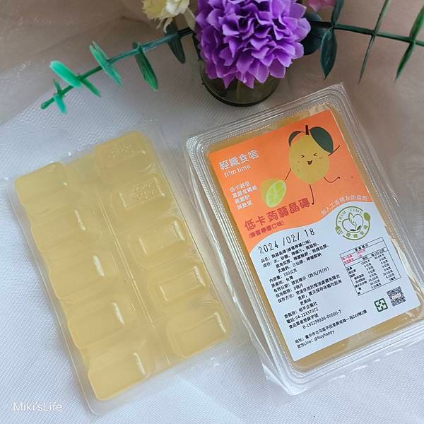 【宅配】買嗨森 輕纖食嗑-低卡蒟蒻晶磚(1組6片) /蒟蒻凍
