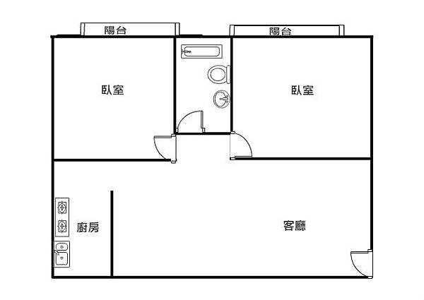 五期向上精誠2房公寓