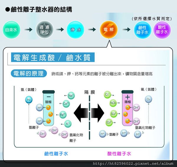 電解水機內部
