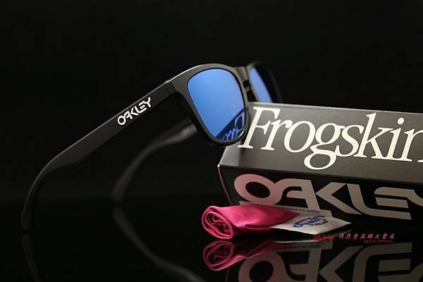 OAKLEY FROGSKINS ASIAN FIT OO9245-06 太陽眼鏡&amp;近視有度數藍水銀鏡片 高雄得恩堂左營店