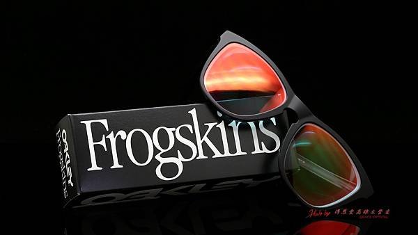 OAKLEY FROGSKINS ASIAN FIT OO9245-06 太陽眼鏡&amp;變色紅鍍膜鏡片