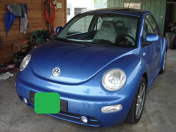 VW beetle藍0911