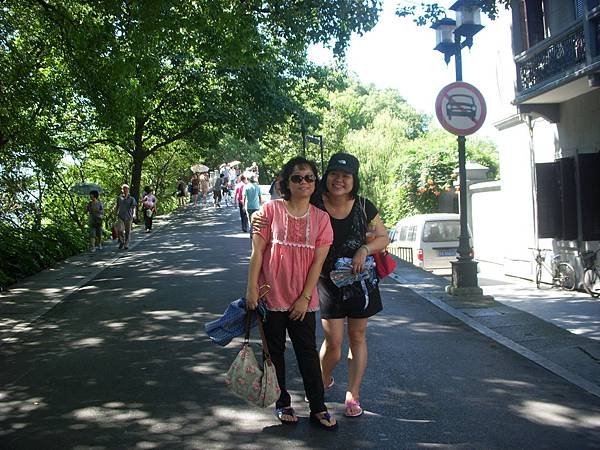 Ariel and I in 蘇堤