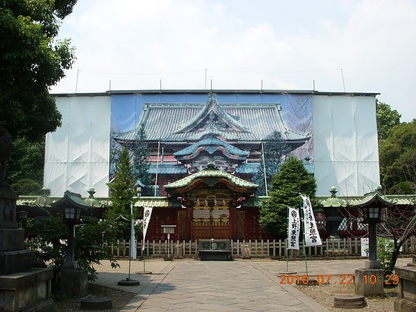 上野公園東照宮4~整修中,要修五年