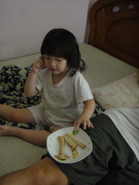 零食小物薄烤杏鮑菇(2010/8/10)