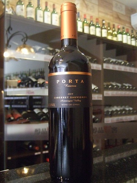 Porta Cabernet Sauvignon Reserva 2009 智利波塔酒莊佳釀精選卡本內蘇維濃紅酒