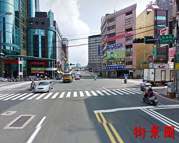 林森路與四維路口