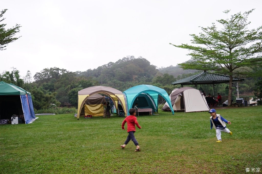 苗栗頭屋茶書坊露營(104露)-小孩的釣魚初體驗