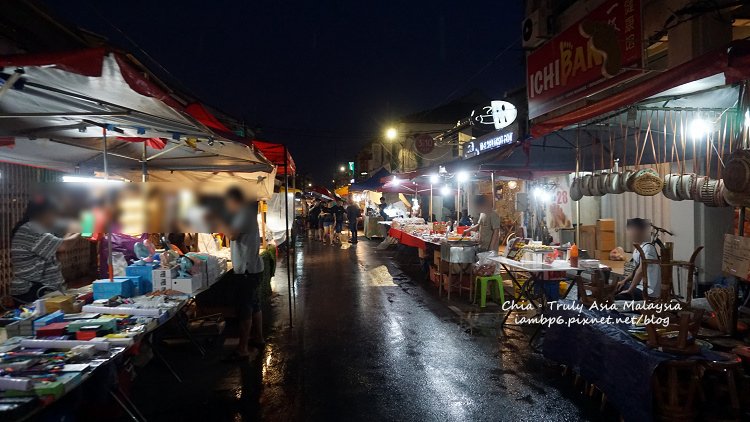 馬六甲景點║雞場街(Jonker Walk)，雞場街夜市，六