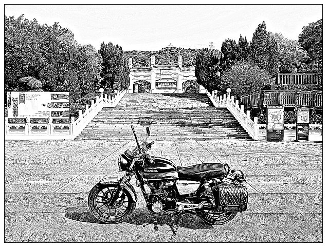 20230416 HONDA CB350 陽明山北海岸重機之
