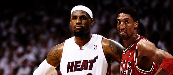 LeBron James vs Scottie Pippen