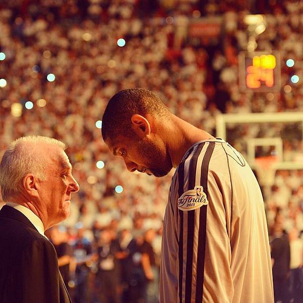 Tim Duncan &amp; Gregg Popovich