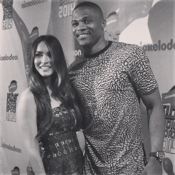 Megan Fox &amp; Russell Westbrook