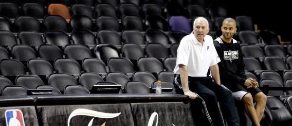 Gregg Popovich &amp; Tony Parker