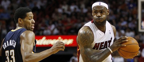 LeBron James v.s. Danny Granger