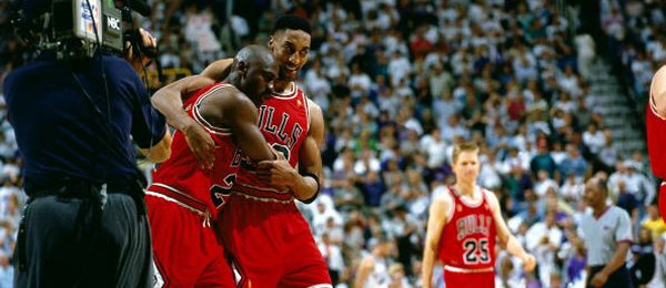 Michael Jordan &amp; Scottie Pippen