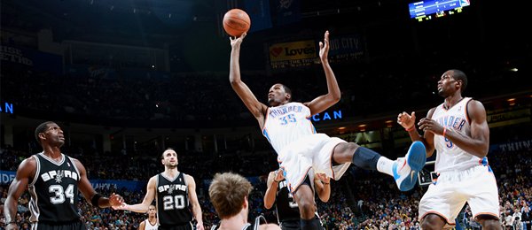 Kevin Durant v.s. Spurs