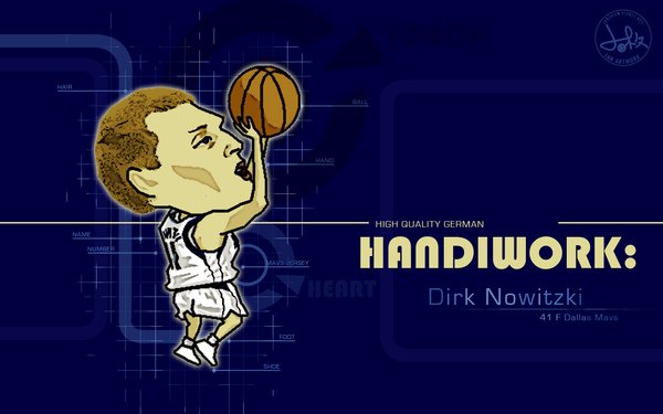 Dirk Nowitzki - HQ German Handiwork