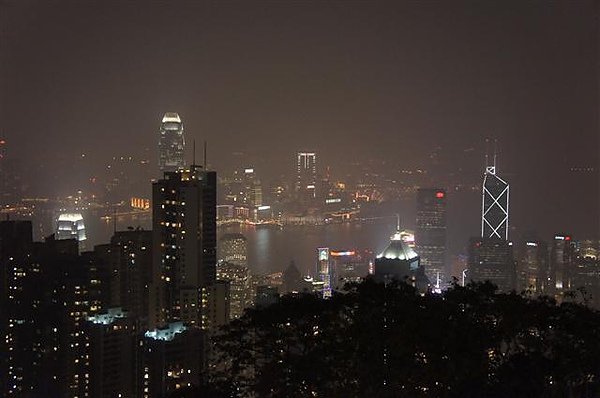 太平山上的夜景