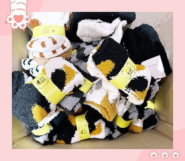 軟軟又暖暖可可愛愛的貓掌襪🧦