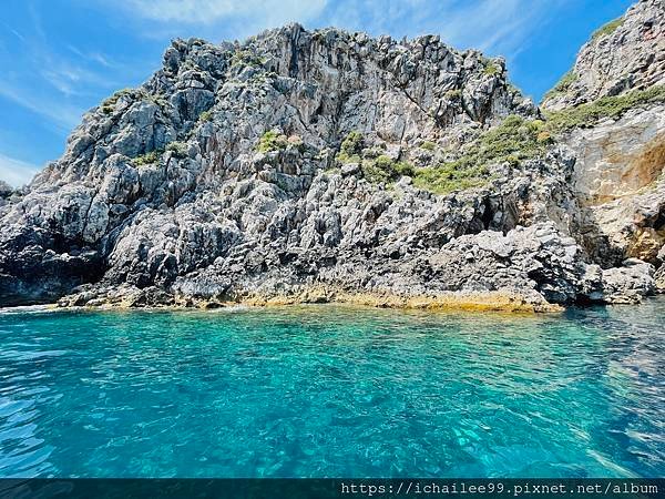 《希臘之旅》#愛奧尼亞Lonian Islands海上的綠寶