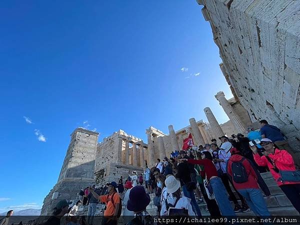 《希臘之旅》 #雅典衛城Acropolis_衛城山丘之巔_雅