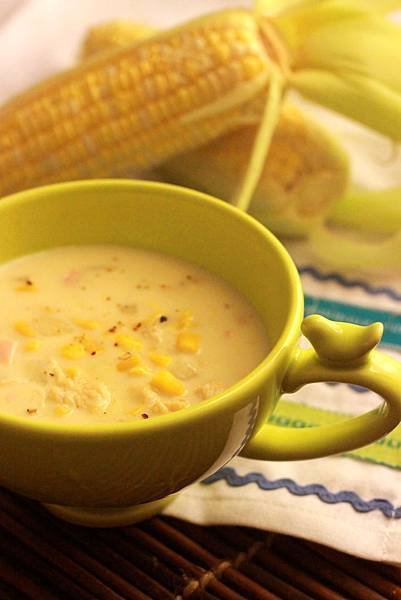 法式奶油玉米濃湯 corn chowder