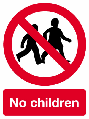 no-children-sign