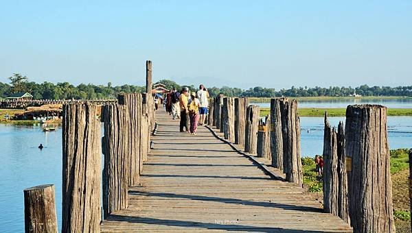 U-Bein Bridge Bridge view