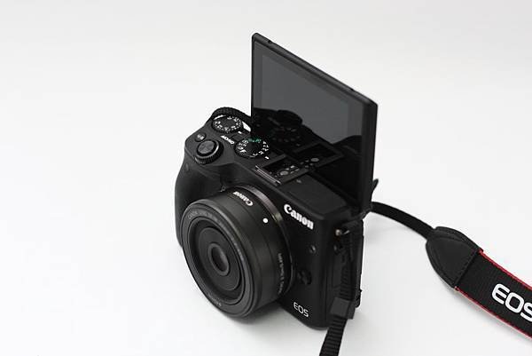 EOS M3 螢幕翻轉