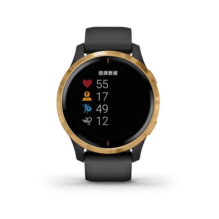 Garmin Venu AMOLED GPS智慧腕錶主動式生理數據監測搭配運動分析及建議，幫助使用者檢視自己的健康狀態及運動成效，建議售價NT$13,900元。-3.png