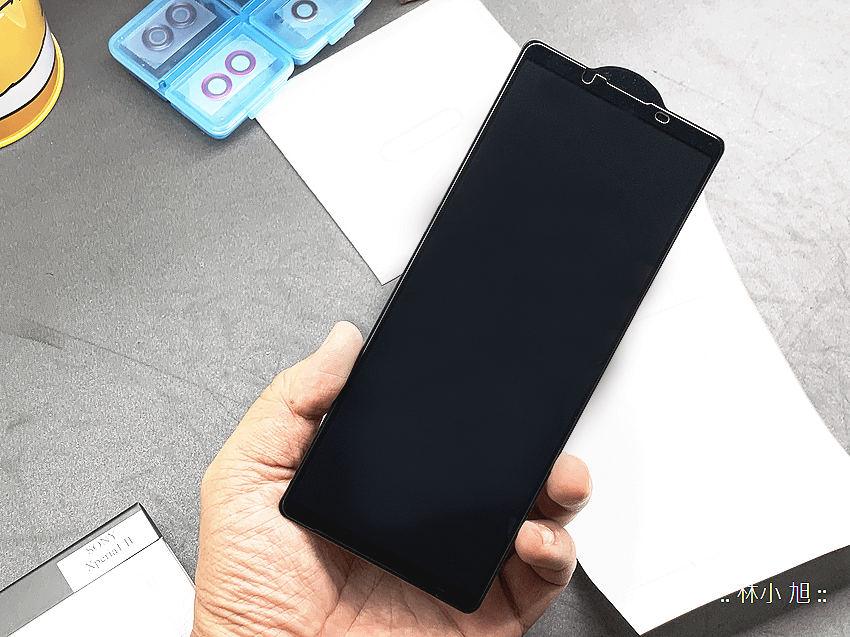 imos 保護貼 for SONY XPERIA 1 II 智慧型手機開箱 (ifans 林小旭) (6).png